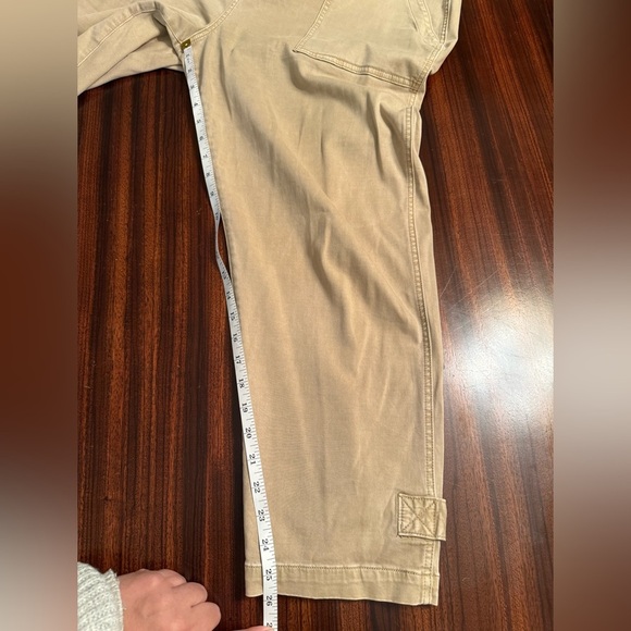 Liverpool Los Angeles Women’s Cropped Cargo Pants Plus 18W Casual Utility - Picture 11 of 13